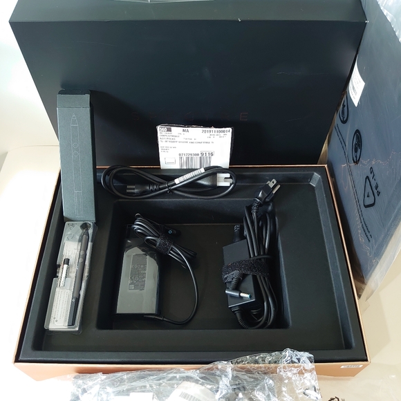 HP 15 Spectre X360 Convertible Box,Leather Sleeve,Stylus Pen,Charger NO LAPTOP - Picture 12 of 13